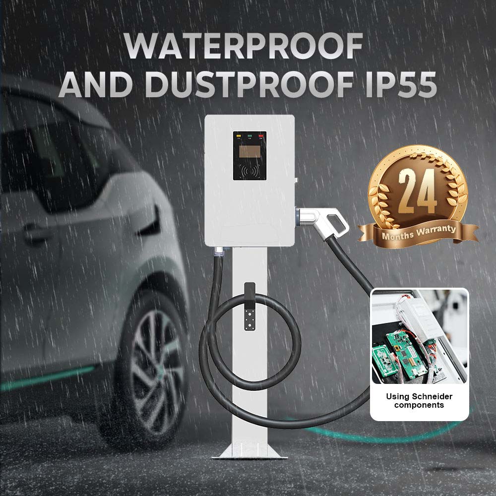 Cargadores de CC de 50A para v - Home Ev Charger reseña y precio