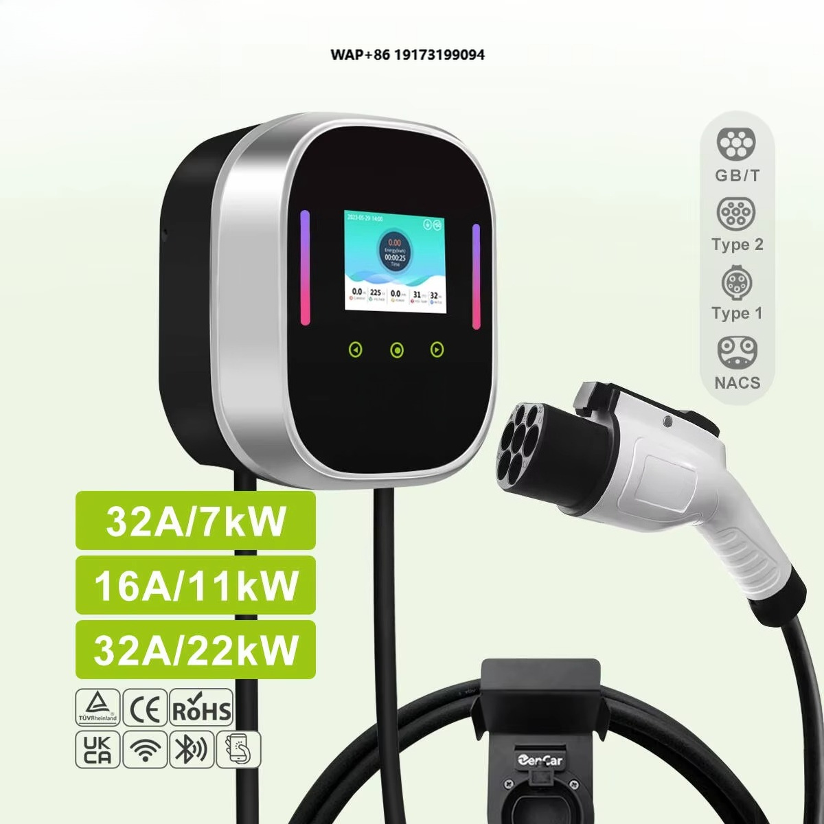 Cargador Inteligente para Vehí - Ev Charger reseña y precio