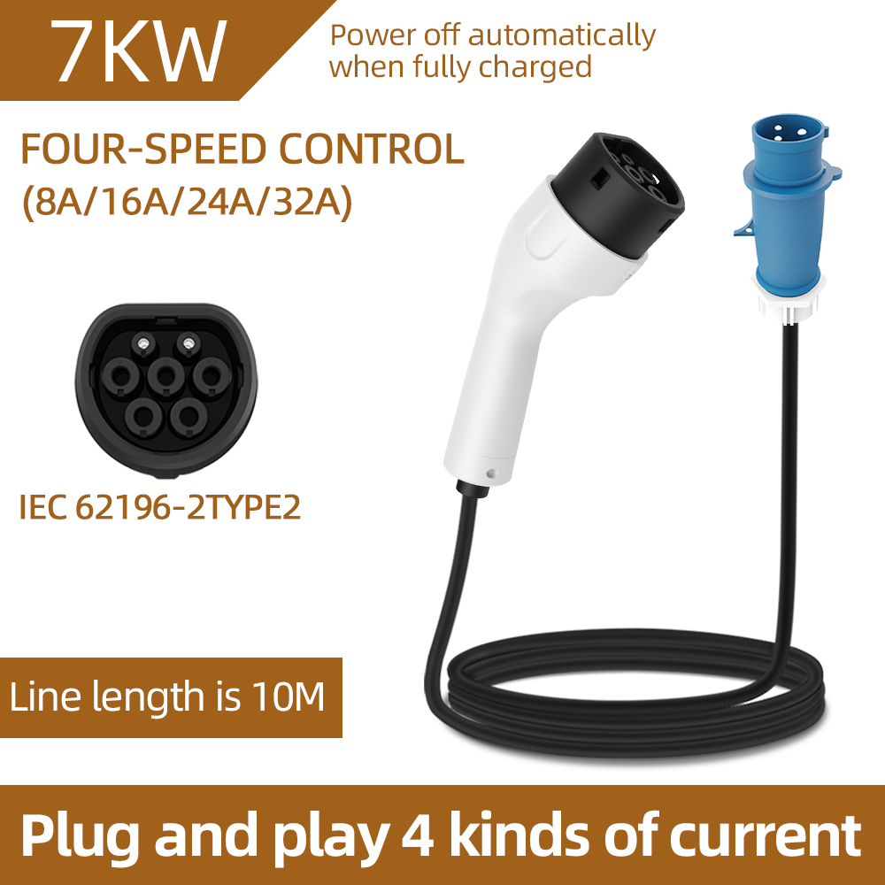 Para vehículo eléctrico 7KW 32 - Ev Charger Adapter reseña y precio