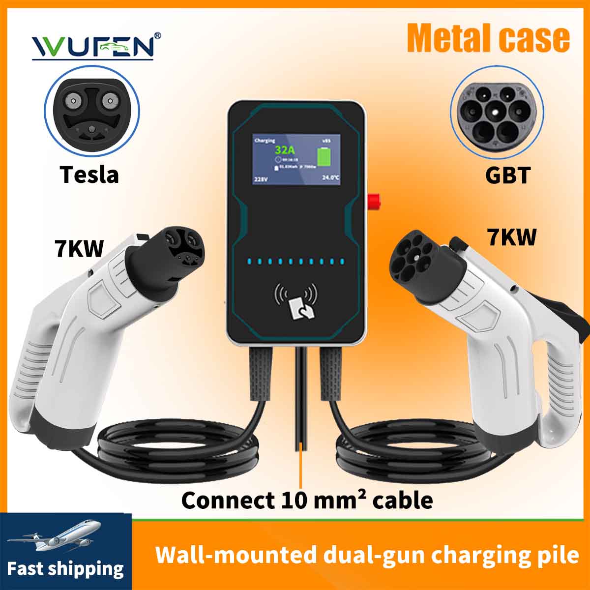 Cargador de Pared WUFEN EVSE p - Ev Charging Cable reseña y precio