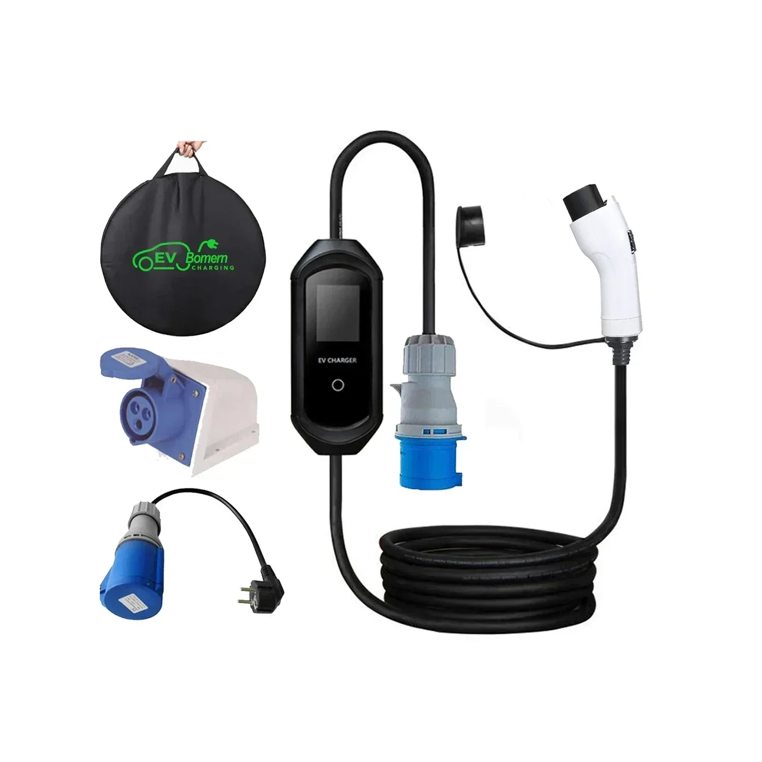2025 Byd Ev cargador 32 amperi - Portable Ev Charger reseña y precio